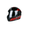 未标题-1 Casco Moto Dot Certificado Vrecase Rojo Negro Visor Hd Protector Diseño Mecánico Segunda Generacion.