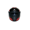 未标题-3 Casco Moto Dot Certificado Vrecase Rojo Negro Visor Hd Protector Diseño Mecánico Segunda Generacion.