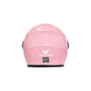 Casco Integral VRECASE Certificado DOT con Doble Visor Abatible Rosa Brillante