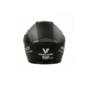 Casco Integral Para Moto VRECASE DOT Abatible Doble Visera Protección Motociclista Negro