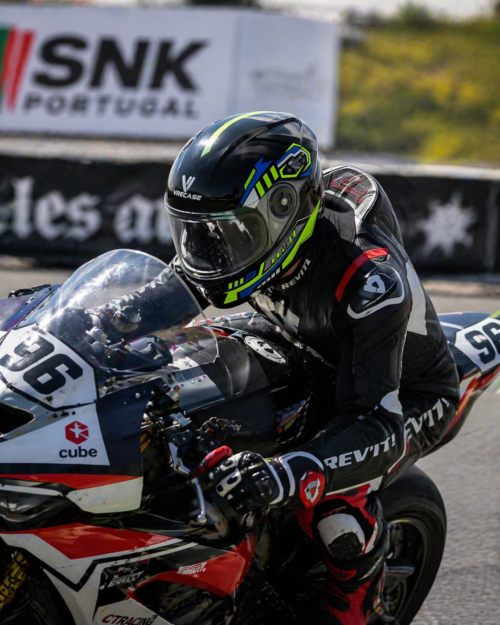 YFFB Casco Moto Dot Certificado Vrecase Verde Negro Visor Hd Protector Diseño Mecánico Segunda Generacion.