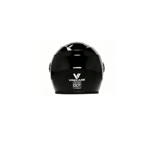 Casco Integral VRECASE Certificado DOT con Doble Visor Abatible Negro Mate