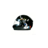 Casco Integral Infantil VRECASE para Niño y Niña con Visor Ajustable Negro Mate/Rosa Brillante