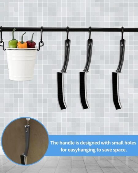 Set de Cepillos para Limpiar Ranuras (5 o 10 Piezas) – Cepillos de Limpieza para Grietas, Esquinas y Espacios Estrechos