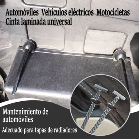 Cinchos de Nylon Negros 50 Piezas – Bridas Multiusos Resistentes para Cableado, Hogar, Jardín y Oficina