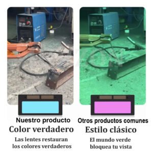 Careta para Soldar Automática con Oscurecimiento Inteligente – Máscara de Soldadura Profesional de Alta Protección