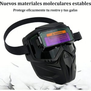 Careta para Soldar Automática con Oscurecimiento Inteligente – Máscara de Soldadura Profesional de Alta Protección