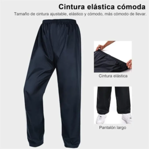 Impermeable para Moto VRECASE con Pantalón – Traje de Lluvia de Tela Oxford Impermeable