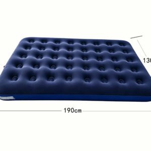 Colchón Inflable Matrimonial de 2 Plazas con Almohadas + Bomba de Aire Eléctrica de Regalo – Colchón de Aire para Camping, Viajes y Hogar