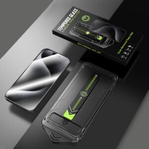 2 Micas de Cristal Templado HD para iPhone 13 – Protector de Pantalla 9H con Kit de Instalación sin Polvo