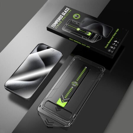 2 Micas de Cristal Templado HD para iPhone 13 – Protector de Pantalla 9H con Kit de Instalación sin Polvo