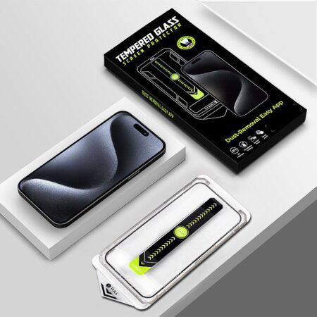 2 Micas de Cristal Templado HD para iPhone 13 – Protector de Pantalla 9H con Kit de Instalación sin Polvo