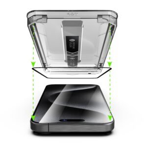 2 Micas de Cristal Templado HD para iPhone 13 – Protector de Pantalla 9H con Kit de Instalación sin Polvo