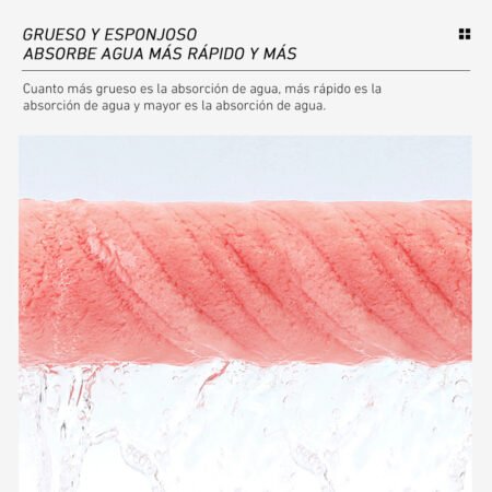 2 Toallas de Microfibra para Cabello – Súper Absorbentes, Secado Rápido, Turbante para Cabello, Rosa y Azul