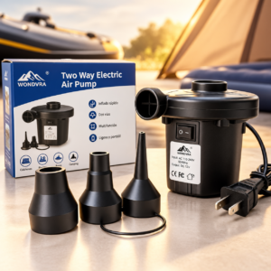 重制2 Inflador Eléctrico Portátil 3 en 1 para Colchones Inflables, Piscinas, Botes y Juguetes
