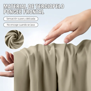 1 (6) FOZOVAR Cortinas Blackout 160x214 cm para Ventana, 2 Paneles Opacos para Dormitorio y Sala